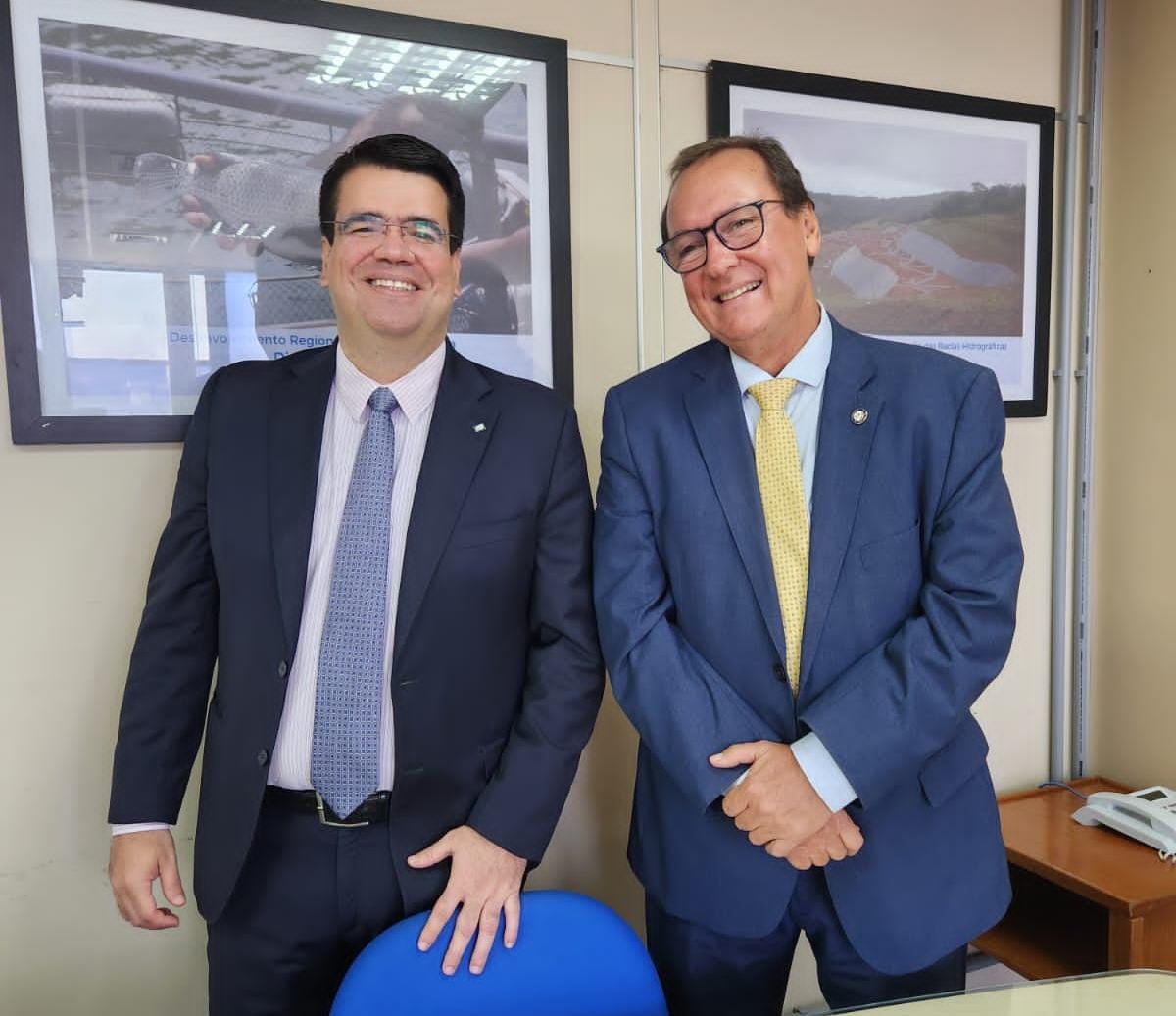 EM BRASÍLIA, PREFEITO MOACYR LEITE JÚNIOR BUSCA RECURSOS E MELHORIAS PARA URUÇUCA E SERRA GRANDE