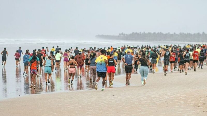 URUÇUCA: MESMO COM CHUVA, ETAPA DO CIRCUITO CORRIDA DA PRAIA REUNIU CORREDORES DE VÁRIAS CIDADES