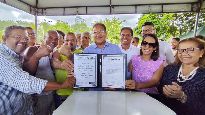 Praça Pastor Hélio Lourenço será requalificada pela Prefeitura de Itabuna