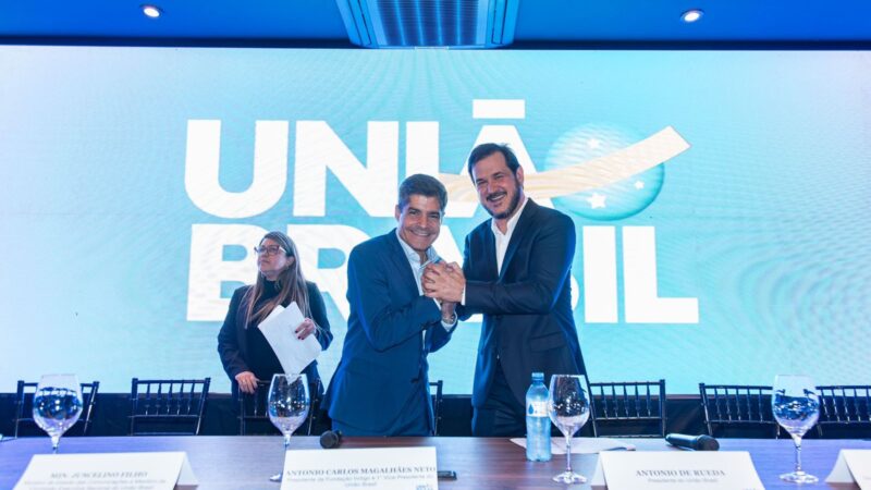 ACM Neto é empossado vice-presidente nacional do União Brasil