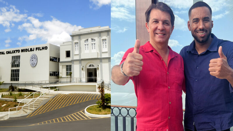 ITABUNA: VICE-PREFEITO CONSEGUE 1 MILHÃO DE REAIS PARA A SANTA CASA DE MISERCÓRDIA COM APOIO DE DEPUTADO FEDERAL