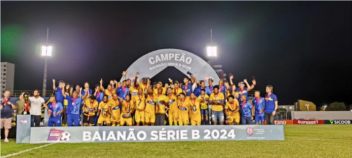 COLO-COLO É TRICAMPEÃO DA SÉRIE B DO CAMPEONATO BAIANO 2024