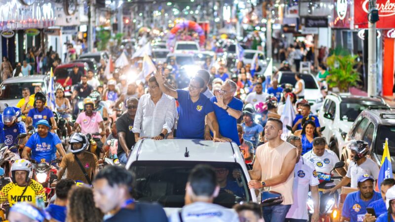 Carreata transforma Itabuna numa ´Onda Azul` e confirma reeleição de Augusto
