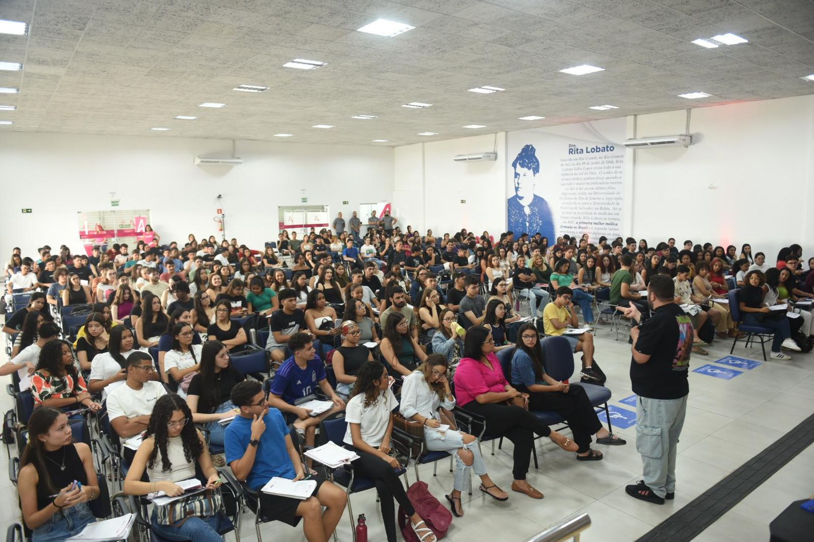 Afya promoveu “Aulão” com estratégias para a redação do Enem 2024