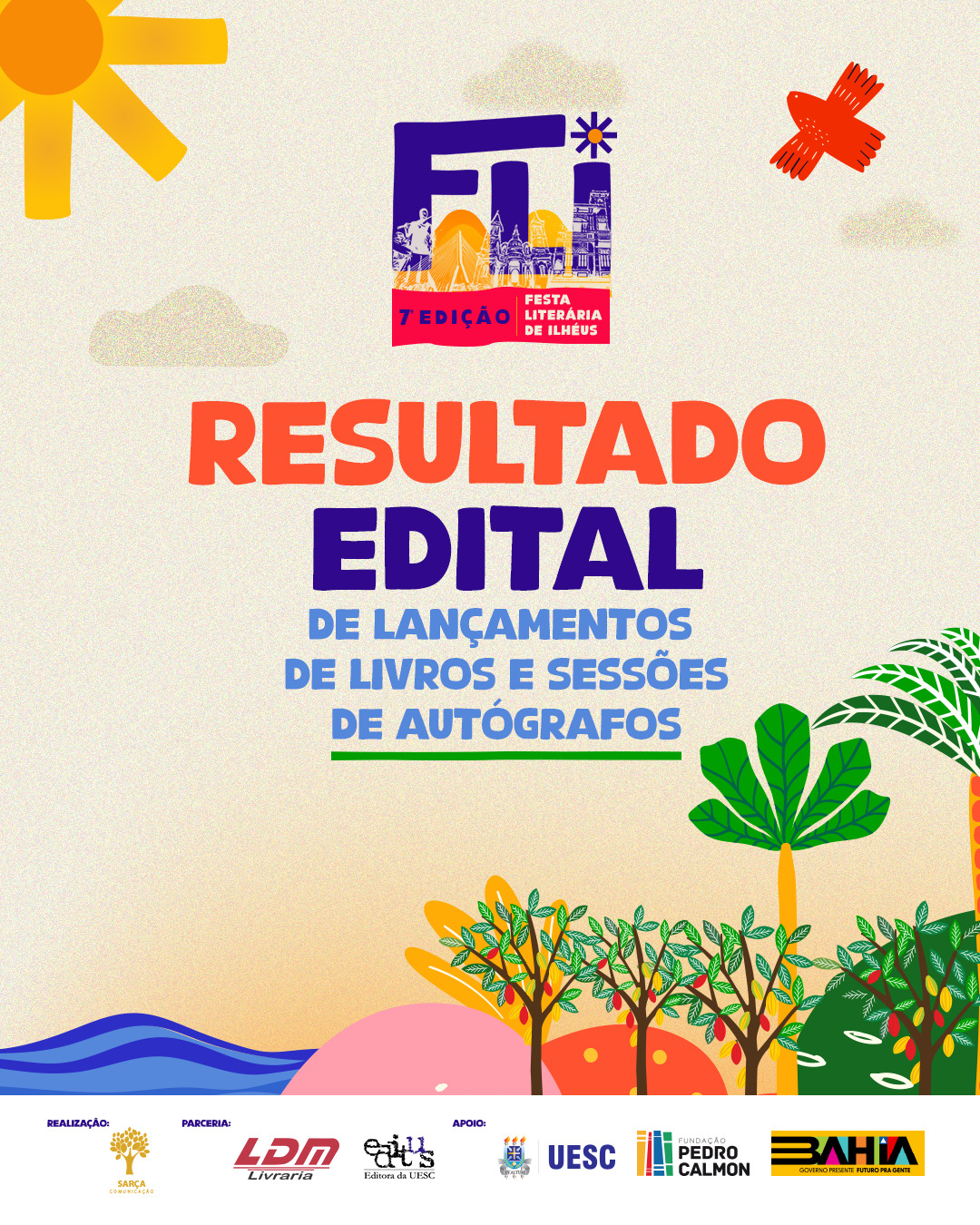 Festa Literária de Ilhéus publica resultado de seleção de autores