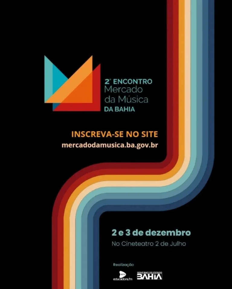 2º Mercado da Música da Bahia acontece a partir desta segunda-feira