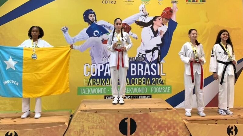 ATLETAS URUÇUQUENSES CONQUISTAM MEDALHAS NA COPA BRASIL DE TAEKWONDO
