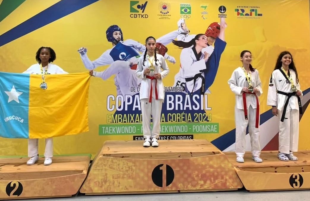ATLETAS URUÇUQUENSES CONQUISTAM MEDALHAS NA COPA BRASIL DE TAEKWONDO