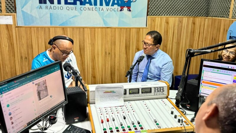 Em entrevista, prefeito Augusto Castro cita realizações e projeta novas obras para Itabuna