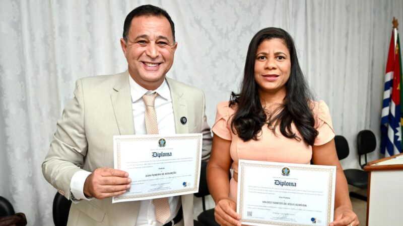Jé Assunção, Val de Gude e vereadores de Ibirapitanga são diplomados pela Justiça Eleitoral