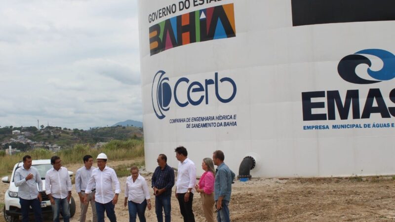 Prefeito Augusto Castro quer o Mais Água em operação com a máxima brevidade