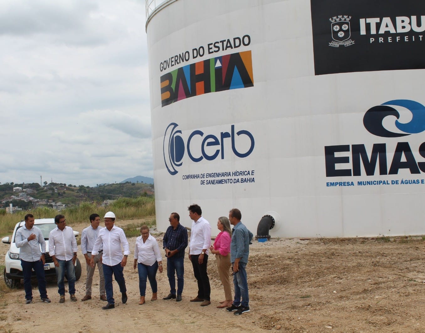 Prefeito Augusto Castro quer o Mais Água em operação com a máxima brevidade