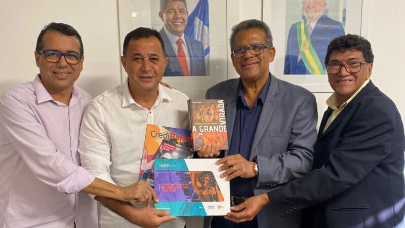 Prefeito de Ibirapitanga busca melhorias em visitas às Secretarias Estaduais