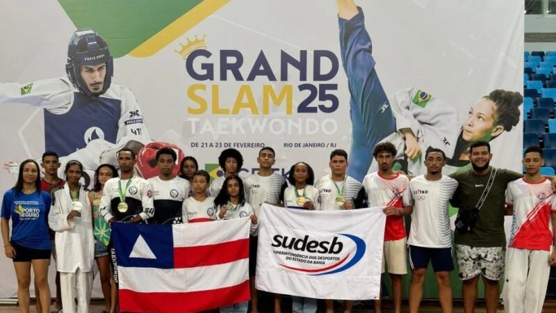 Baianos conquistam medalhas e vagas na Seleção Brasileira de Taekwondo com o apoio da Sudesb