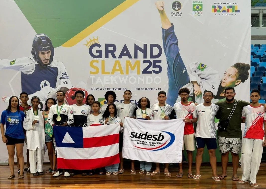 Baianos conquistam medalhas e vagas na Seleção Brasileira de Taekwondo com o apoio da Sudesb