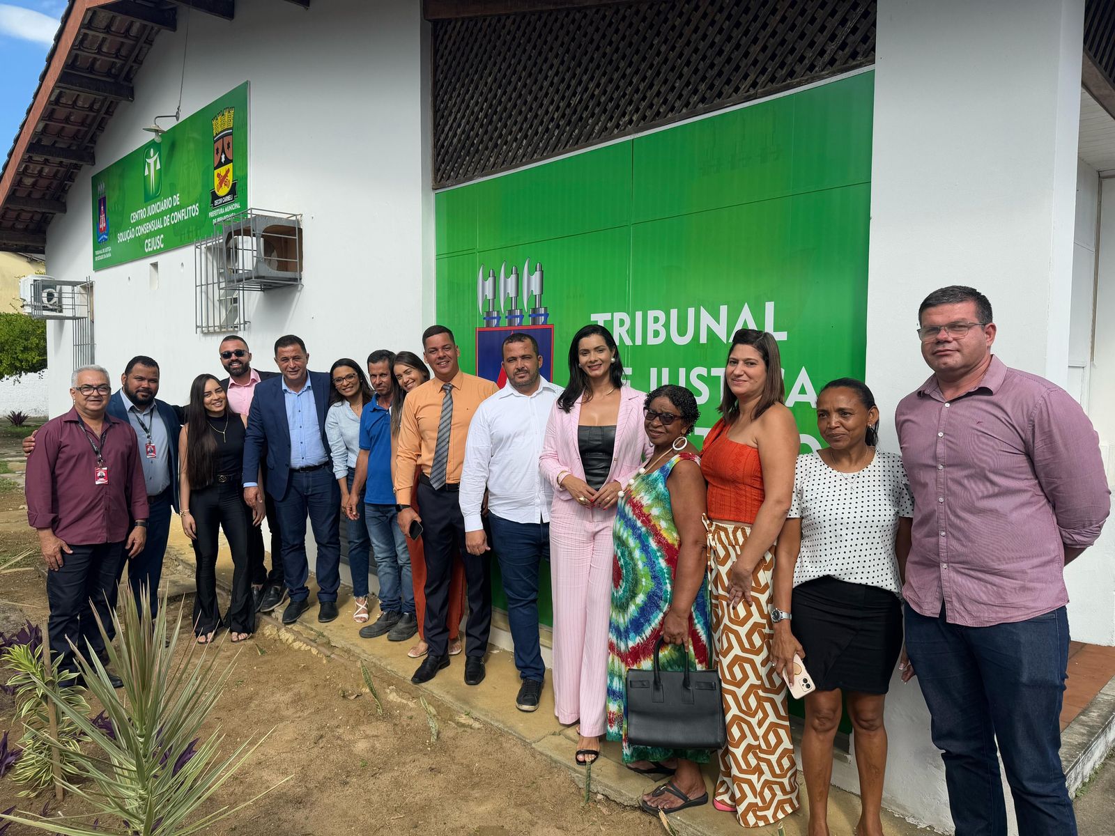 CEJUSC de Ibirapitanga recebe visita de fiscalização e alinhamento para inauguração