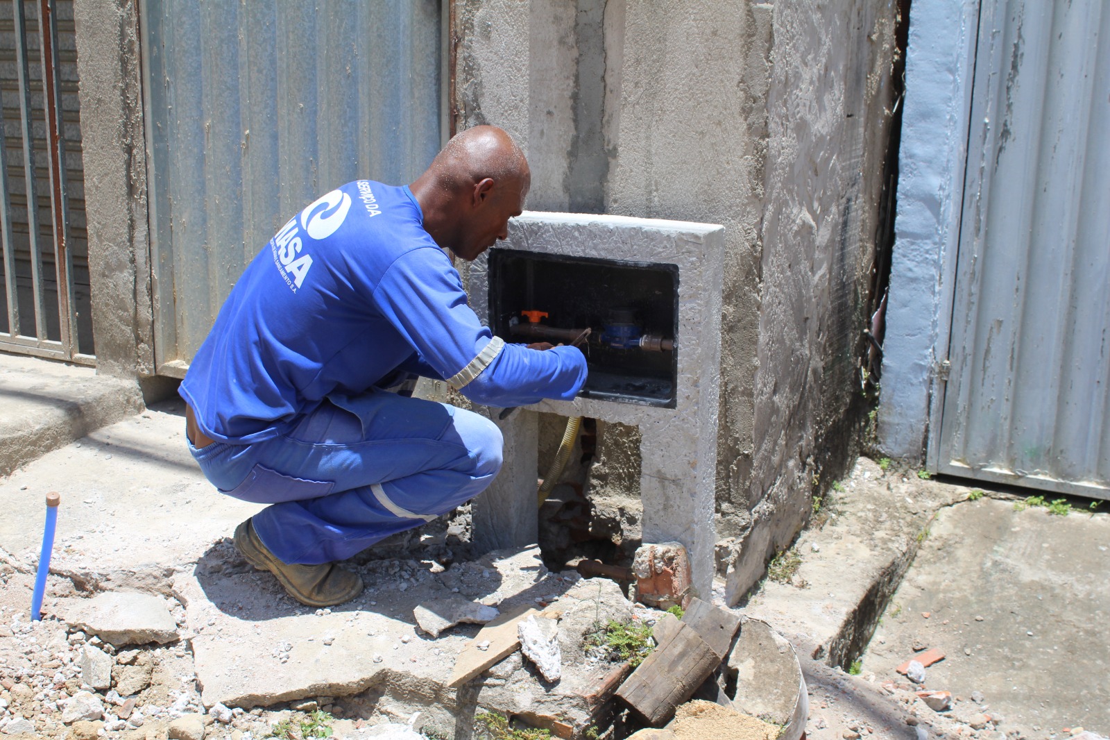 EMASA começa a testar o Mais Água na Rua Ubaldino Brandão