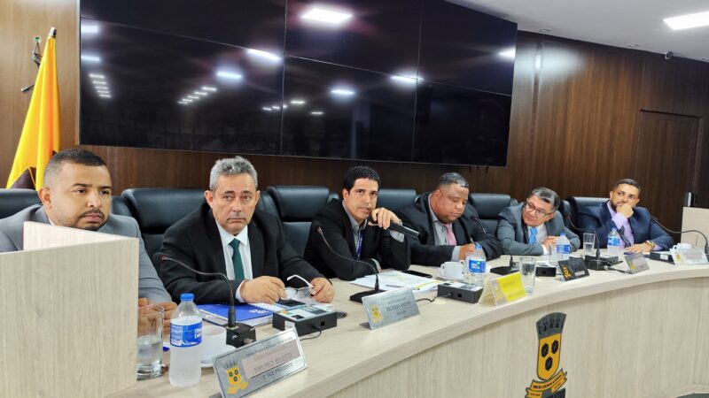 Presidente da EMASA participa de sessão na Câmara Municipal e apresenta projetos em execução