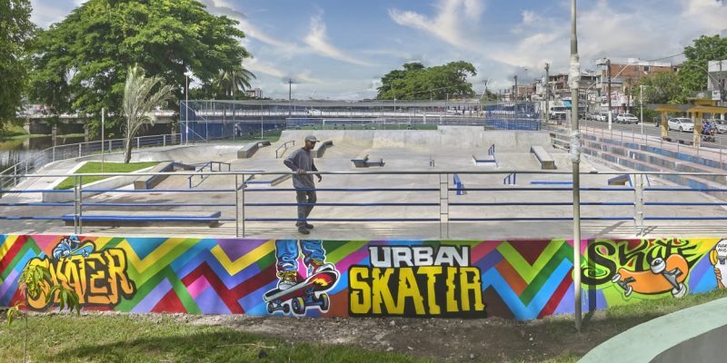 Prefeitura de Itabuna faz revista para ajustes finais da Praça do Berilo e da Pista de Skate