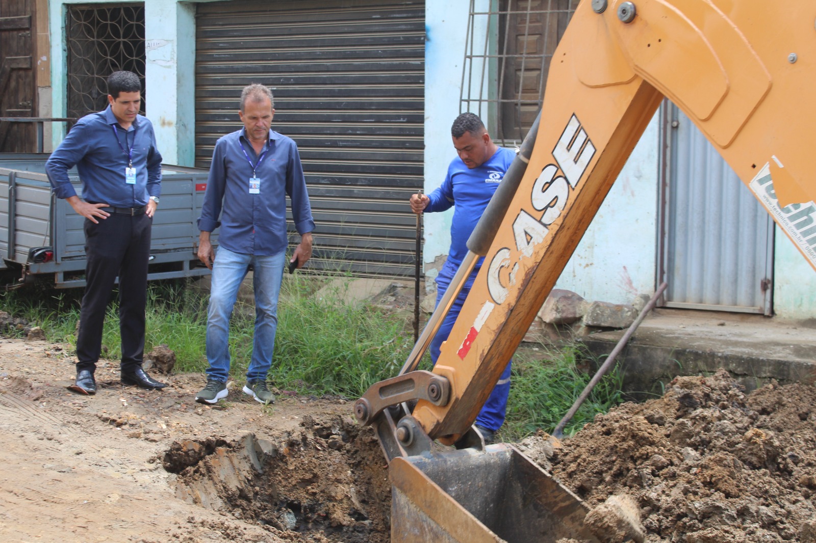 EMASA faz correções pontuais na rede de abastecimento do Projeto Mais Água em vias do Novo Lomanto