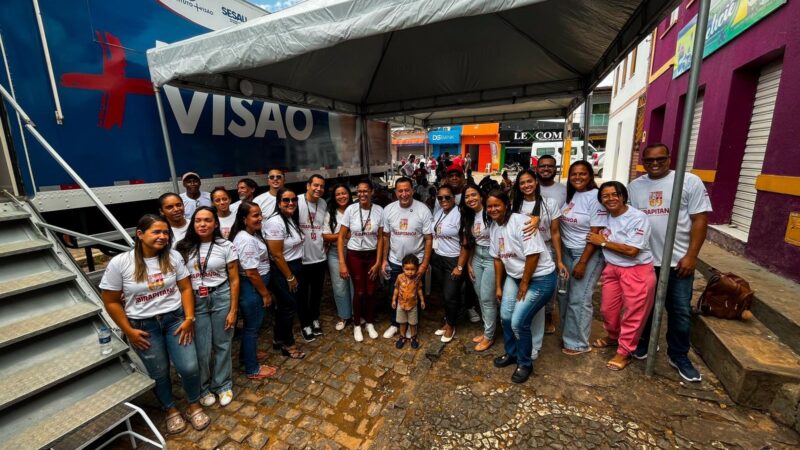 Mutirão oftalmológico leva atendimento gratuito a mais de 1.500 pacientes em Ibirapitanga