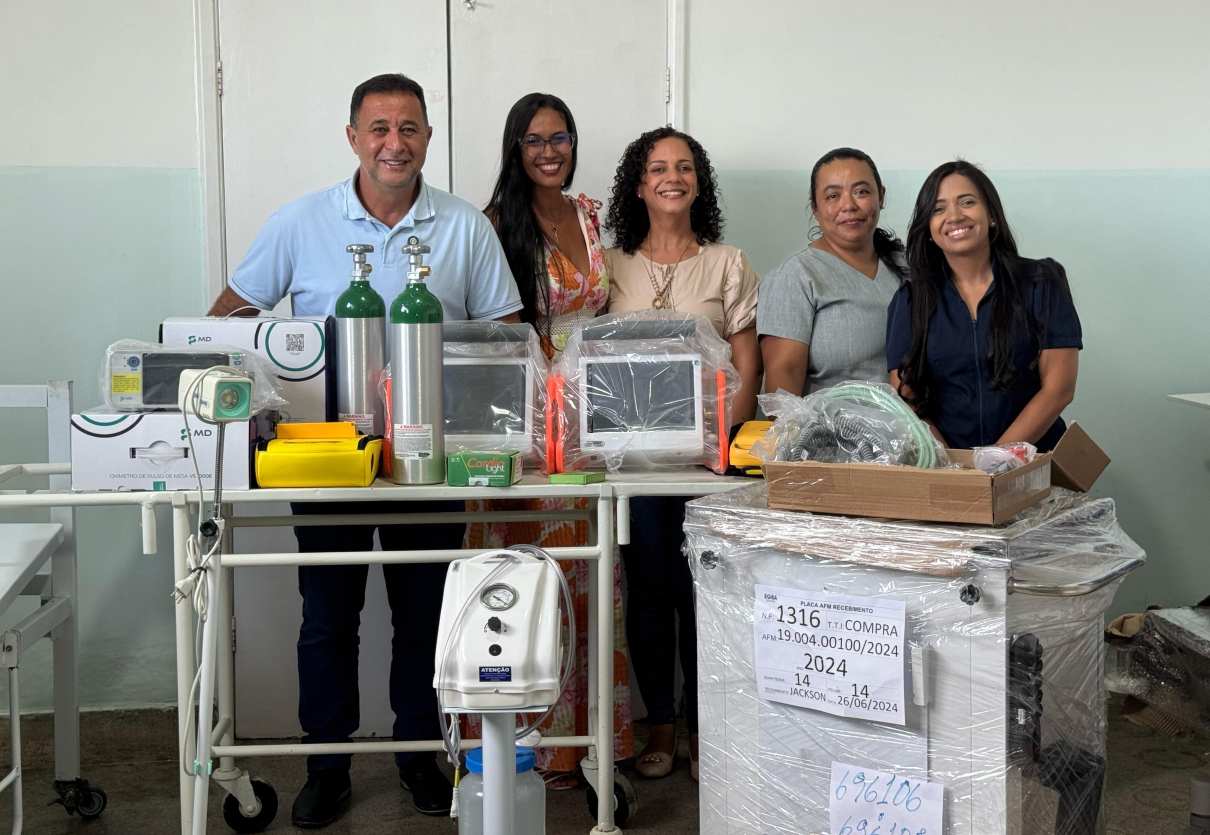Prefeitura de Ibirapitanga recebe Sala de Estabilização para reforçar atendimentos de urgência e emergência no Hospital Municipal