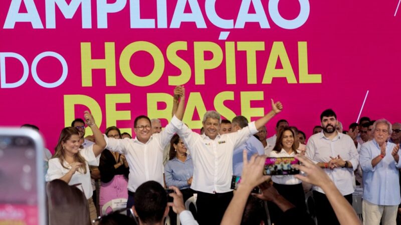 Novo Hospital de Base é entregue pelo prefeito Augusto Castro, governador Jerônimo Rodrigues e o ministro Rui Costa