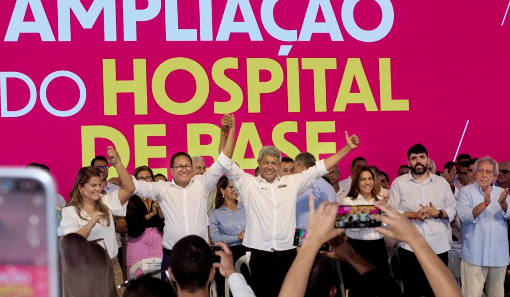 Novo Hospital de Base é entregue pelo prefeito Augusto Castro, governador Jerônimo Rodrigues e o ministro Rui Costa