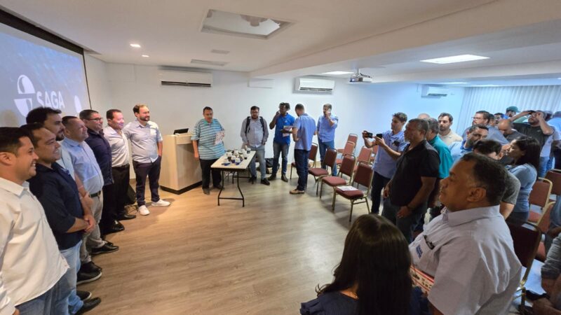 Gerente Comercial da EMASA participa de workshop da SAGA equipamentos para metrologia sob novos hidrômetros