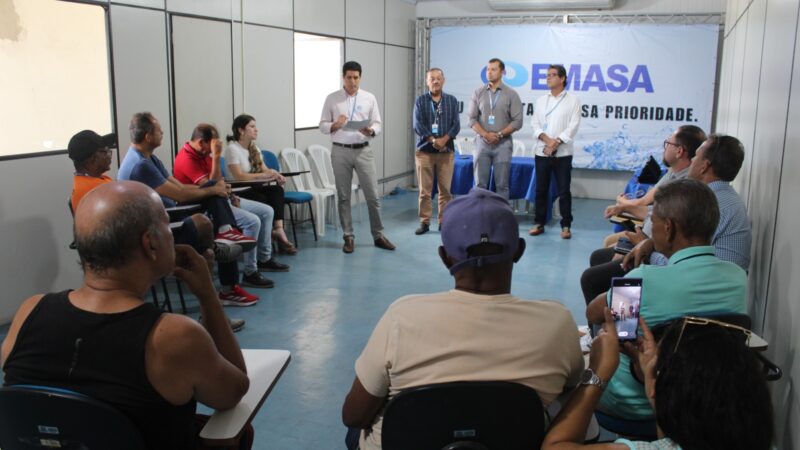 Diretoria da EMASA presta homenagem aos funcionários que foram aposentados