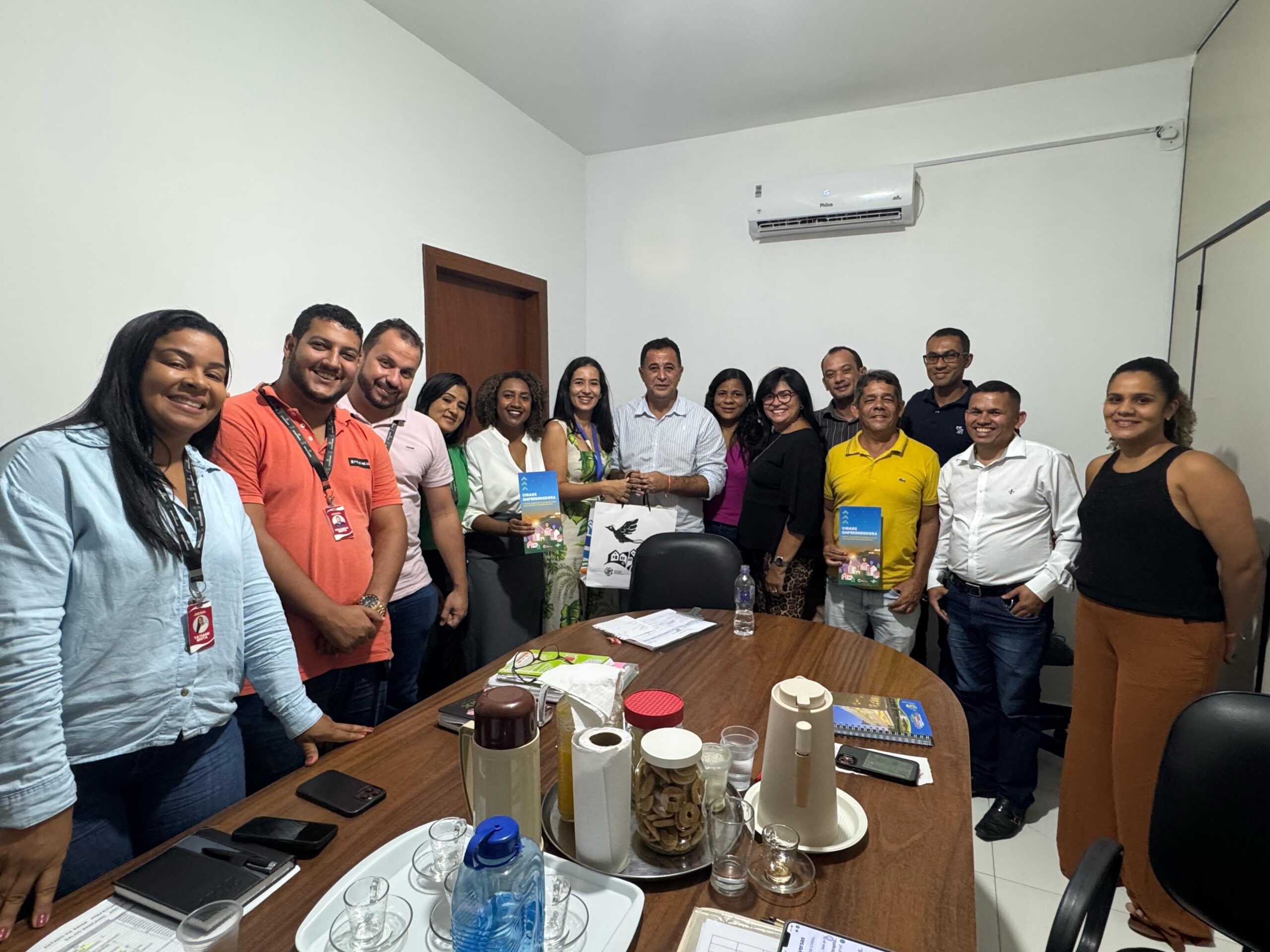 Prefeitura de Ibirapitanga e SEBRAE avançam em planejamento estratégico para impulsionar desenvolvimento econômico