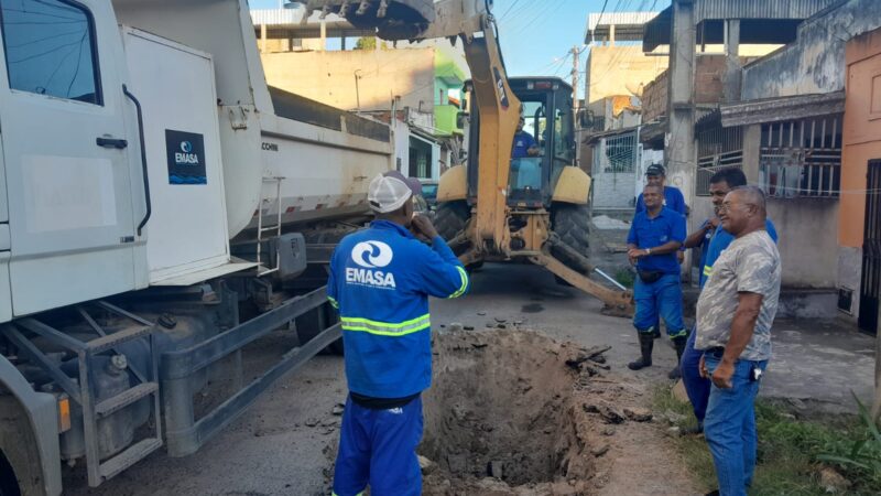 EMASA descobre vazamento não aparente que prejudicava abastecimento de água para a zona norte de Itabuna