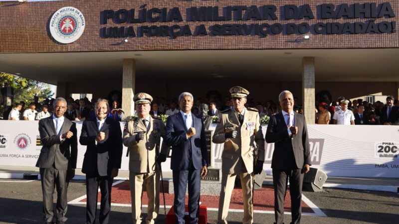 Coronel Antônio Carlos Silva Magalhães toma posse e é o novo comandante-geral da PMBA