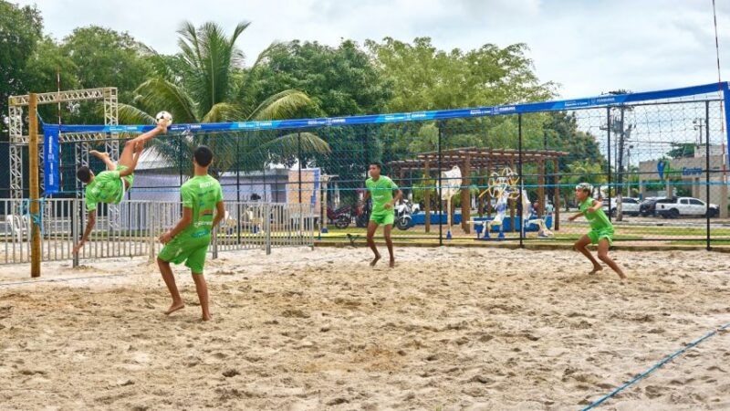 Mesmo sob chuvas, Itabuna sedia a 1ª edição da Copa Cacau de Futevôlei que vai distribuir R$ 35 mil em premiações