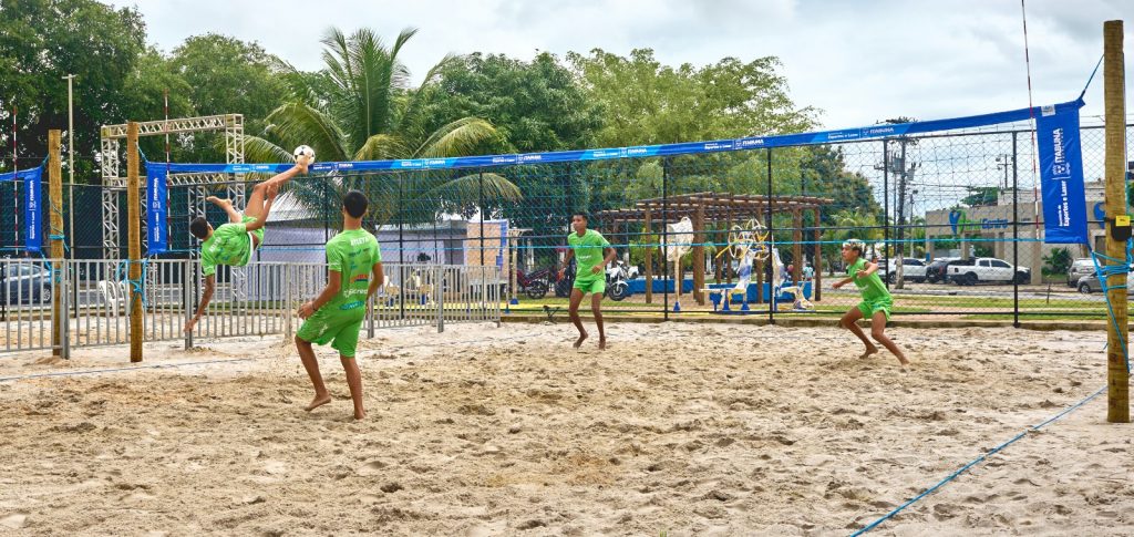 Mesmo sob chuvas, Itabuna sedia a 1ª edição da Copa Cacau de Futevôlei que vai distribuir R$ 35 mil em premiações