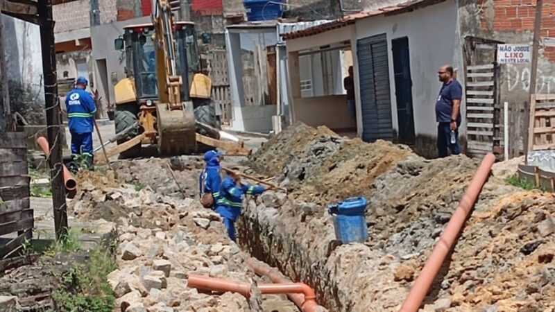 Gerência de Saneamento da EMASA intensifica serviços para concluir expansão de rede de esgoto no Monte Cristo
