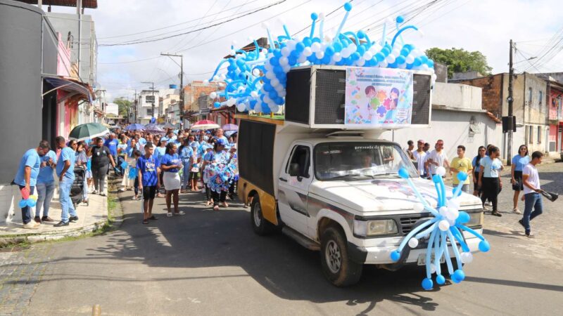 URUÇUCA: CAMINHADA DO AUTISMO É MARCADA PELAS MENSAGENS DE CONSCIENTIZAÇÃO