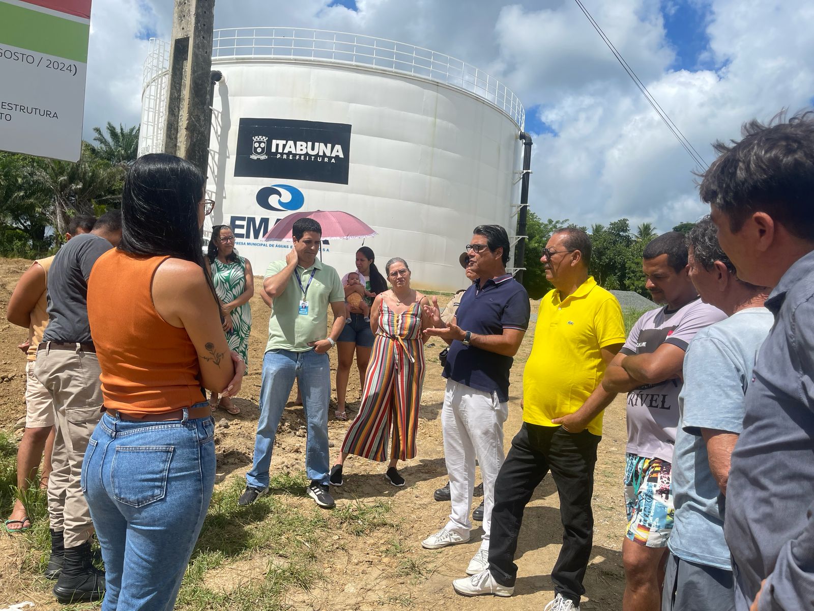 EMASA apresenta ordem de serviço para obras de implantação das redes de água e esgoto a moradores do Jardim Cordier