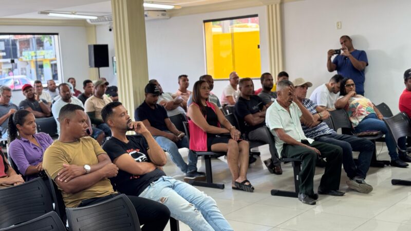 Motoristas de Ibirapitanga participam de capacitação sobre transporte de qualidade