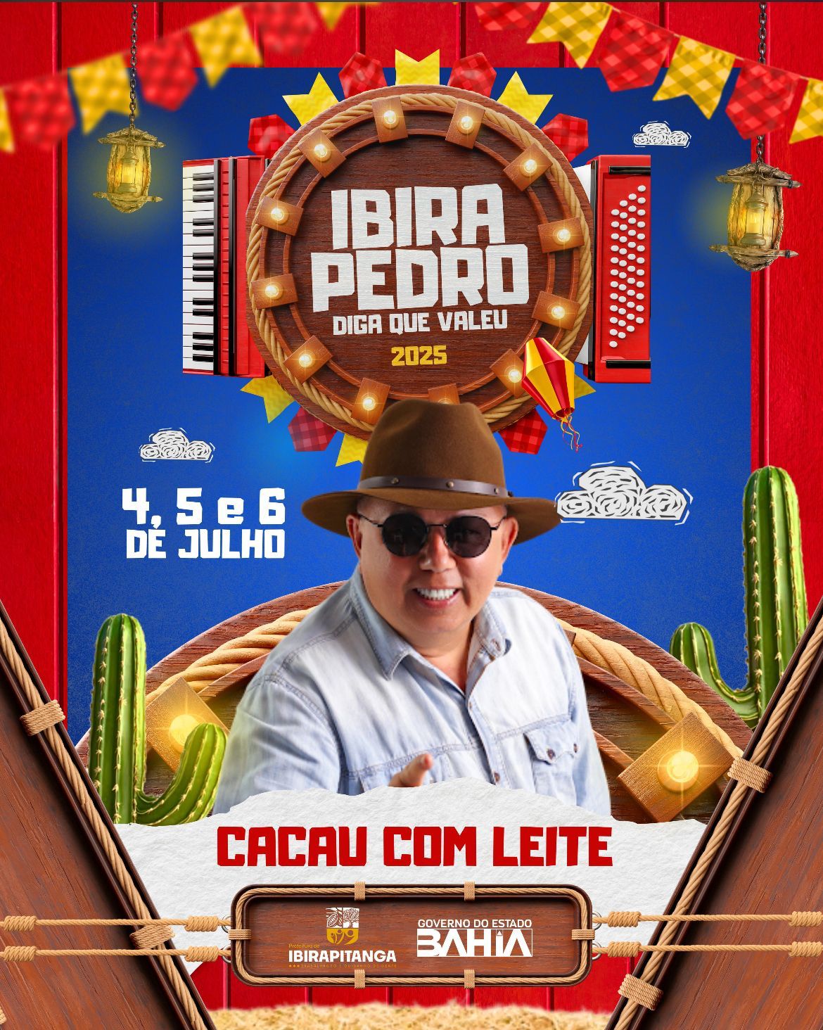 Cacau com Leite é confirmada como atração do IbiraPedro 2025