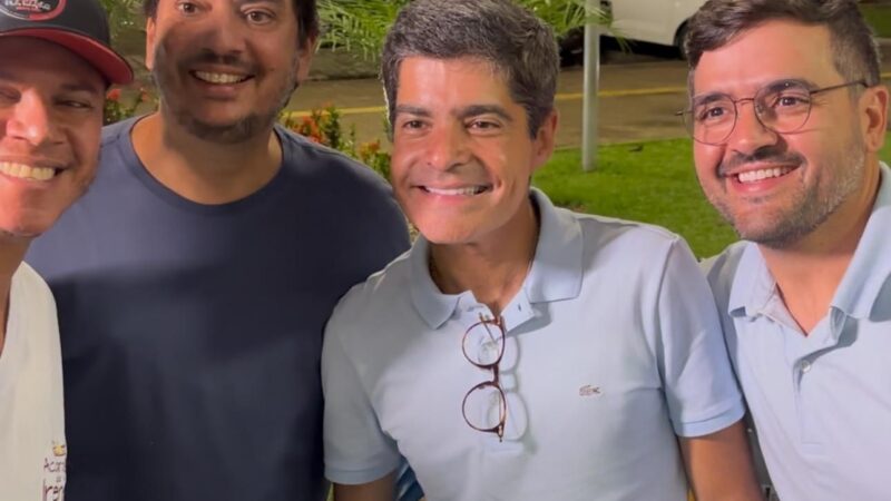 ACM Neto chega a Ilhéus para intensa agenda ao lado do prefeito Valderico Jr.: ‘Discutir o desenvolvimento da região’