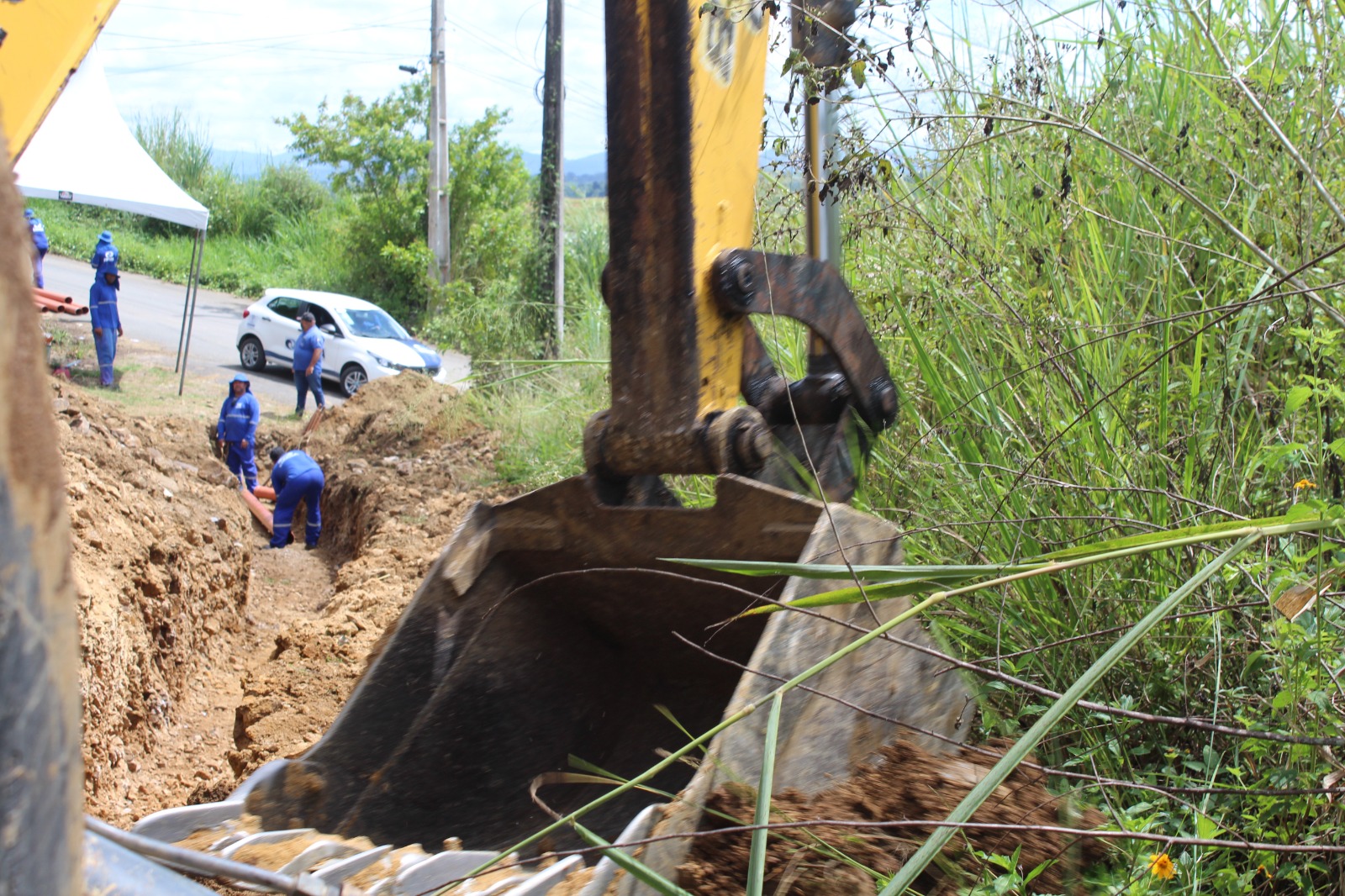 Moradores do Jardim Cordier celebram início das obras de água e esgoto após mais de 15 anos de espera