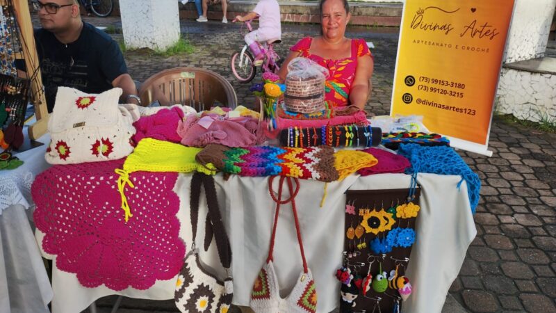 Itabuna: Feira Praça das Artes celebra hoje um ano com homenagem à Páscoa, música e sorteio de brindes