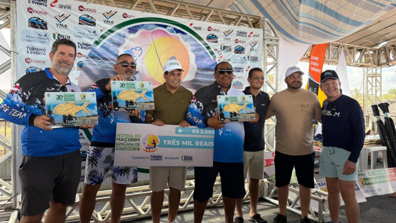 Equipes de Ilhéus brilham e conquistam troféus na Gincana de Pesca de Feliz Deserto, em Alagoas