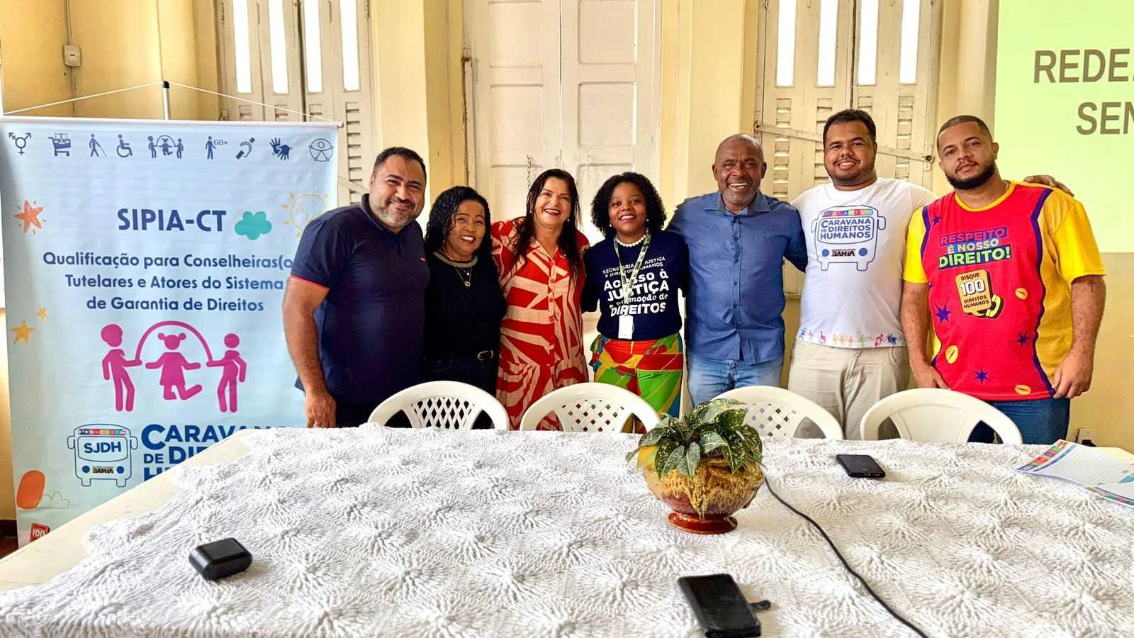 Maio Laranja: Equipe de Promoção Social e conselheiros de Ilhéus passam por capacitação do SIPIA