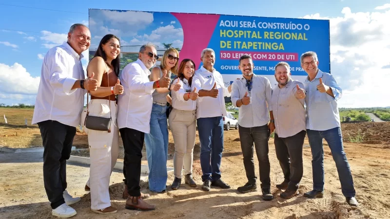 Governo do Estado anuncia construção do Hospital Regional e assina ordem de serviço da Policlínica de Itapetinga