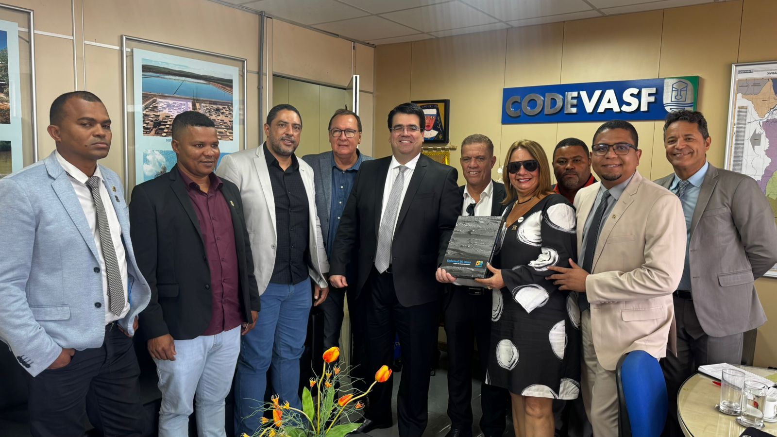 URUÇUCA REFORÇA PARCERIA COM A CODEVASF EM REUNIÃO COM DIRETOR EXECUTIVO JOSÉ VIVALDO MENDONÇA