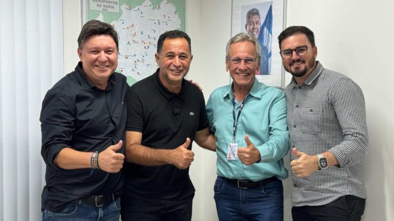 Prefeito de Ibirapitanga cumpre agenda em Salvador e Feira de Santana em busca de investimentos e fortalecimento do turismo