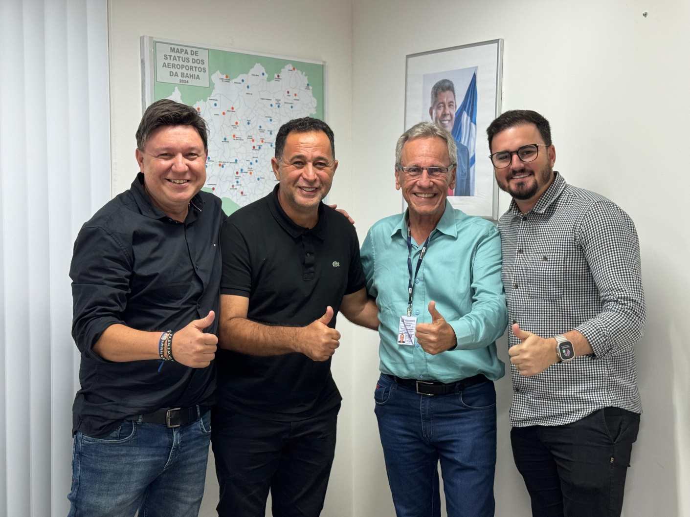 Prefeito de Ibirapitanga cumpre agenda em Salvador e Feira de Santana em busca de investimentos e fortalecimento do turismo