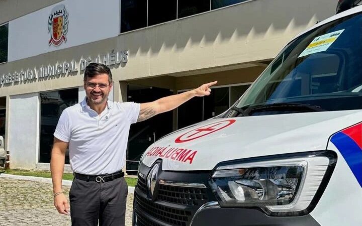 Ilhéus recebe nova ambulância para reforçar atendimento à população